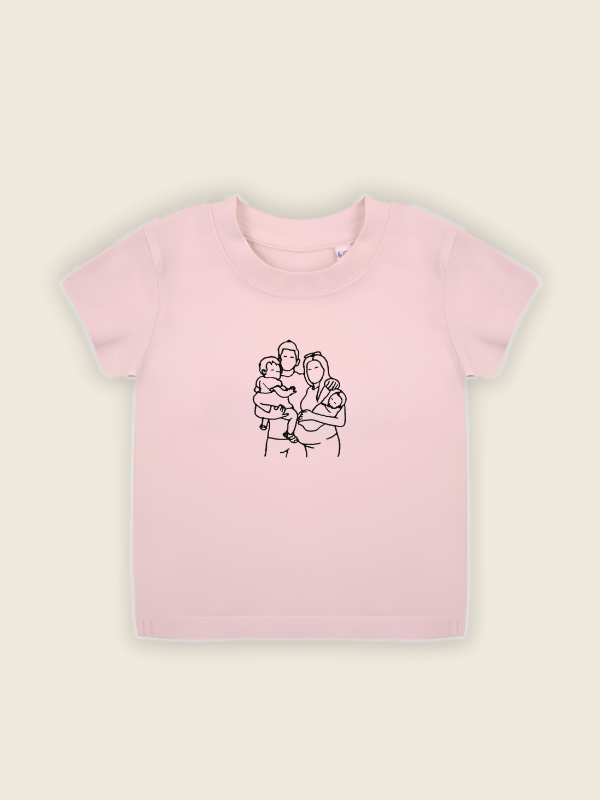 Gepersonaliseerd t-shirt baby's