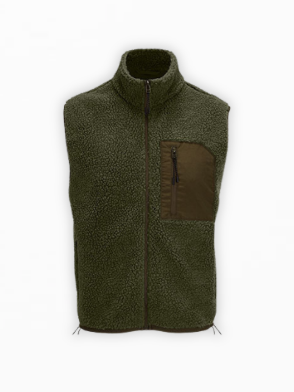 Gepersonaliseerde sherpa bodywarmer