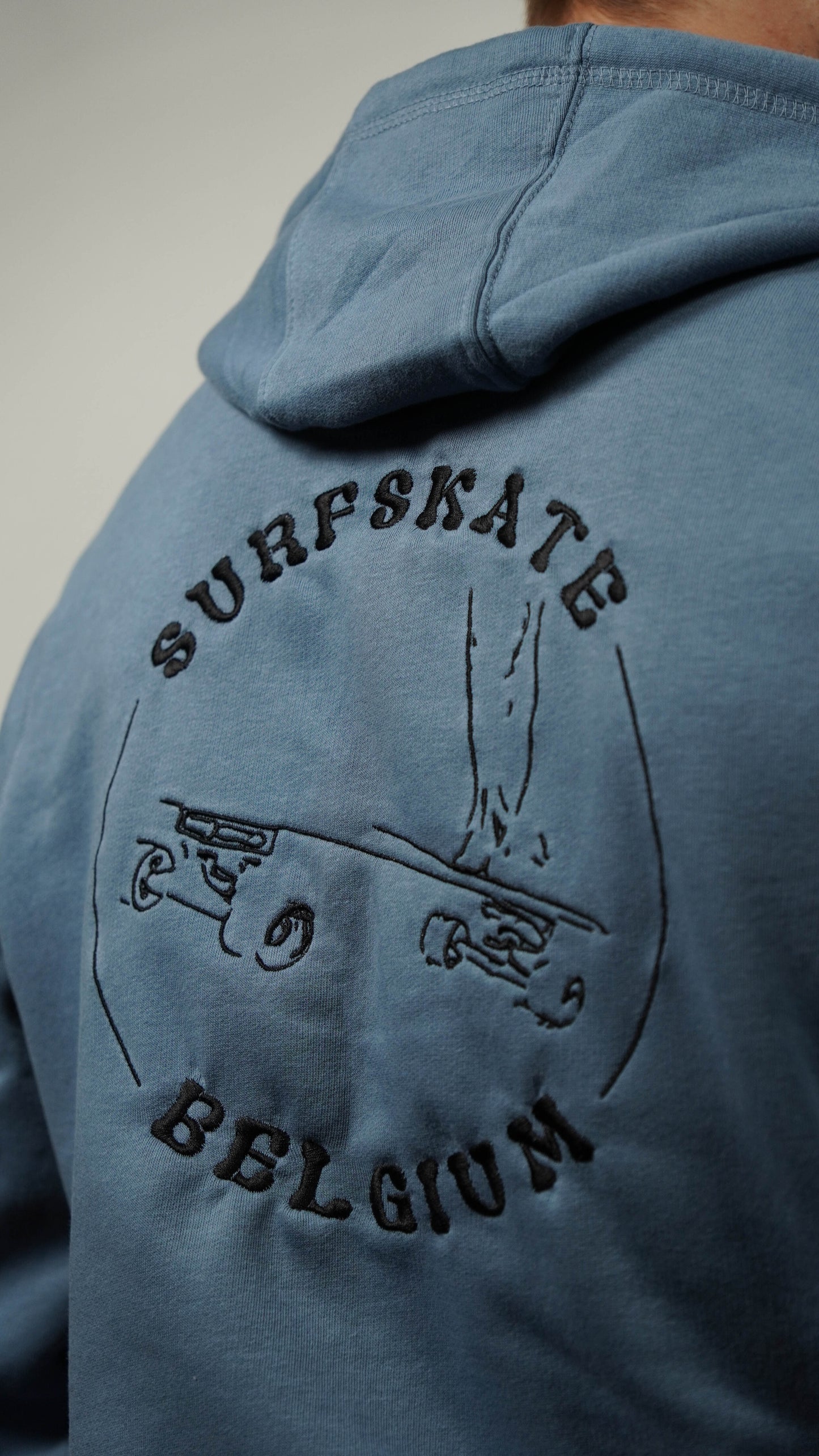 Hoodie Surfskate Belgium – Groot Logo