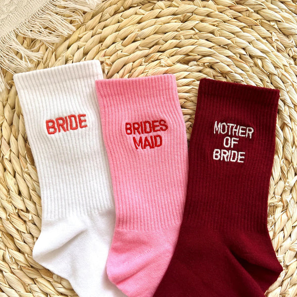 Chaussettes avec texte