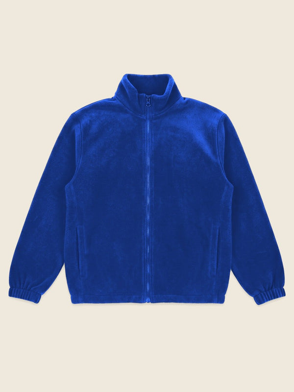 Fleecejas, in de kleur Royaal Blauw