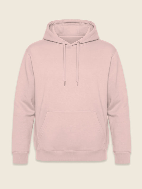 Hoodie with children's drawing, in the colour Soft pink
