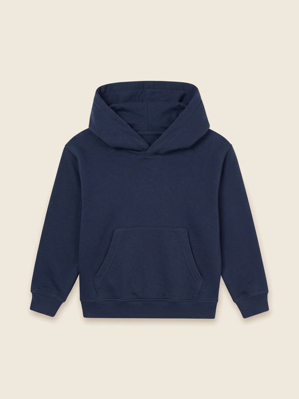 Kindertrui met kindertekening, in de kleur Navy