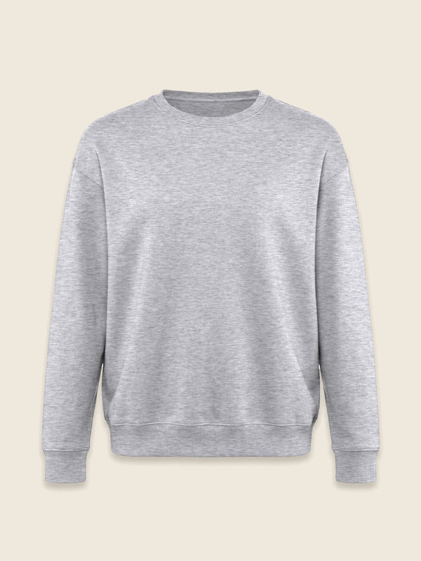 Sweater met ingekleurde foto, in de kleur Lichtgrijs