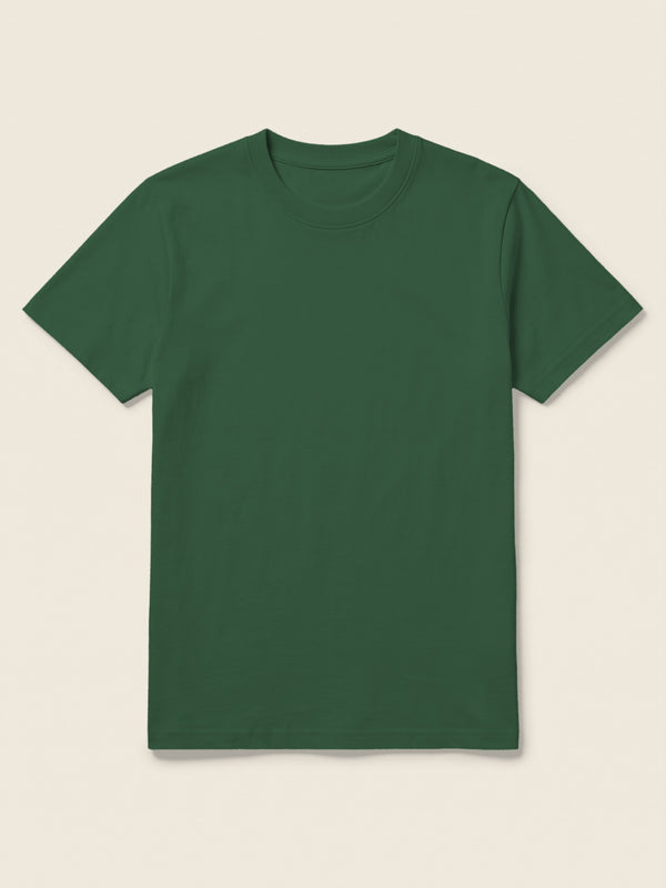 T-shirt met logo, in de kleur Groen (forest)