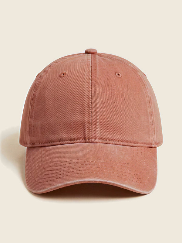 Casquette vintage avec illustration colorisée, dans la couleur Oranje