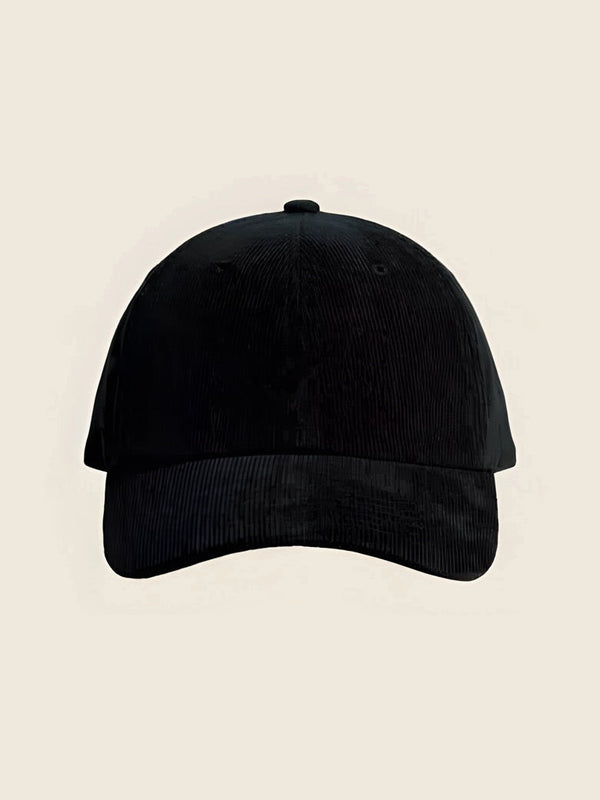 Velour cap met kindertekening, in de kleur Zwart