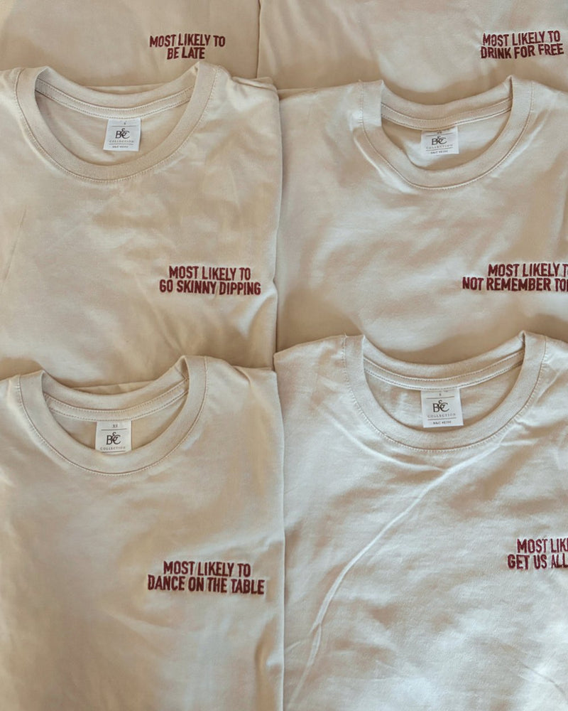 T-shirts de groupe