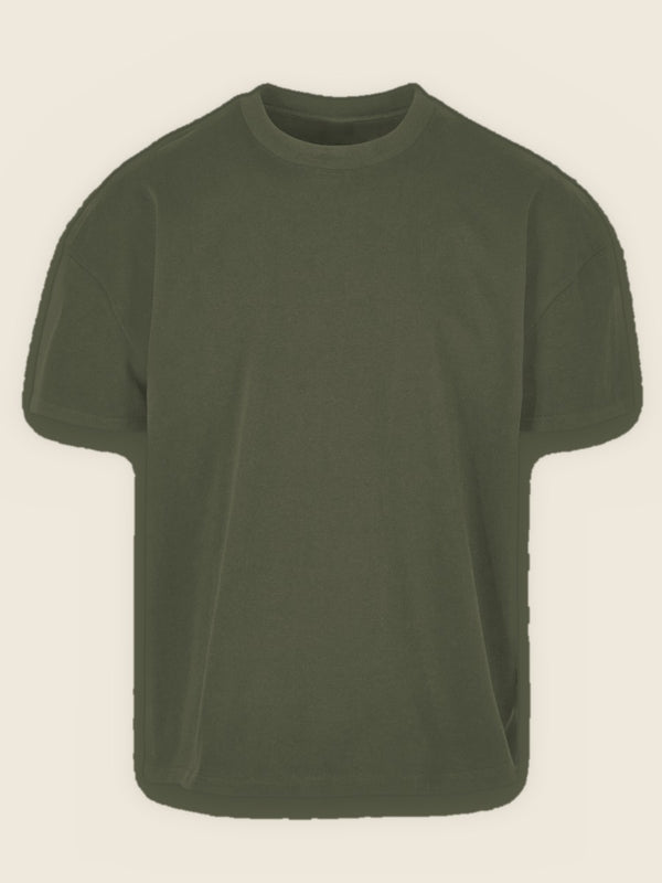 Heavyweight T-shirt met kindertekening