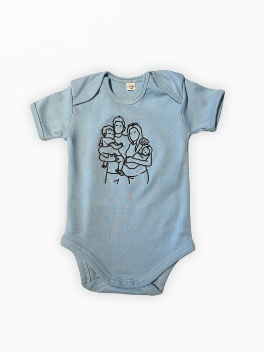 Gepersonaliseerd baby rompertje