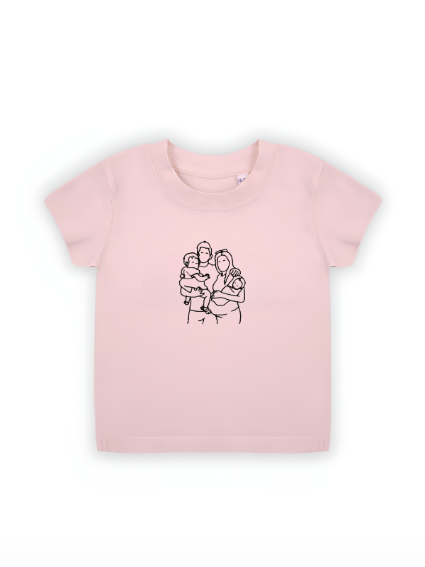 Gepersonaliseerde t-shirt baby's