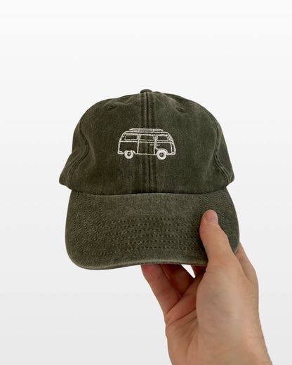 Personaliseer pet 'vintage cap'