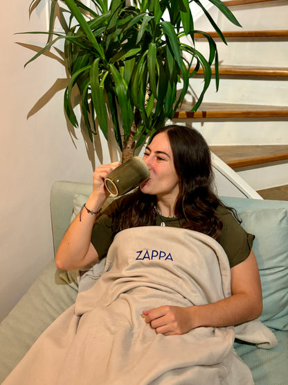 Fleece dekentje met naam