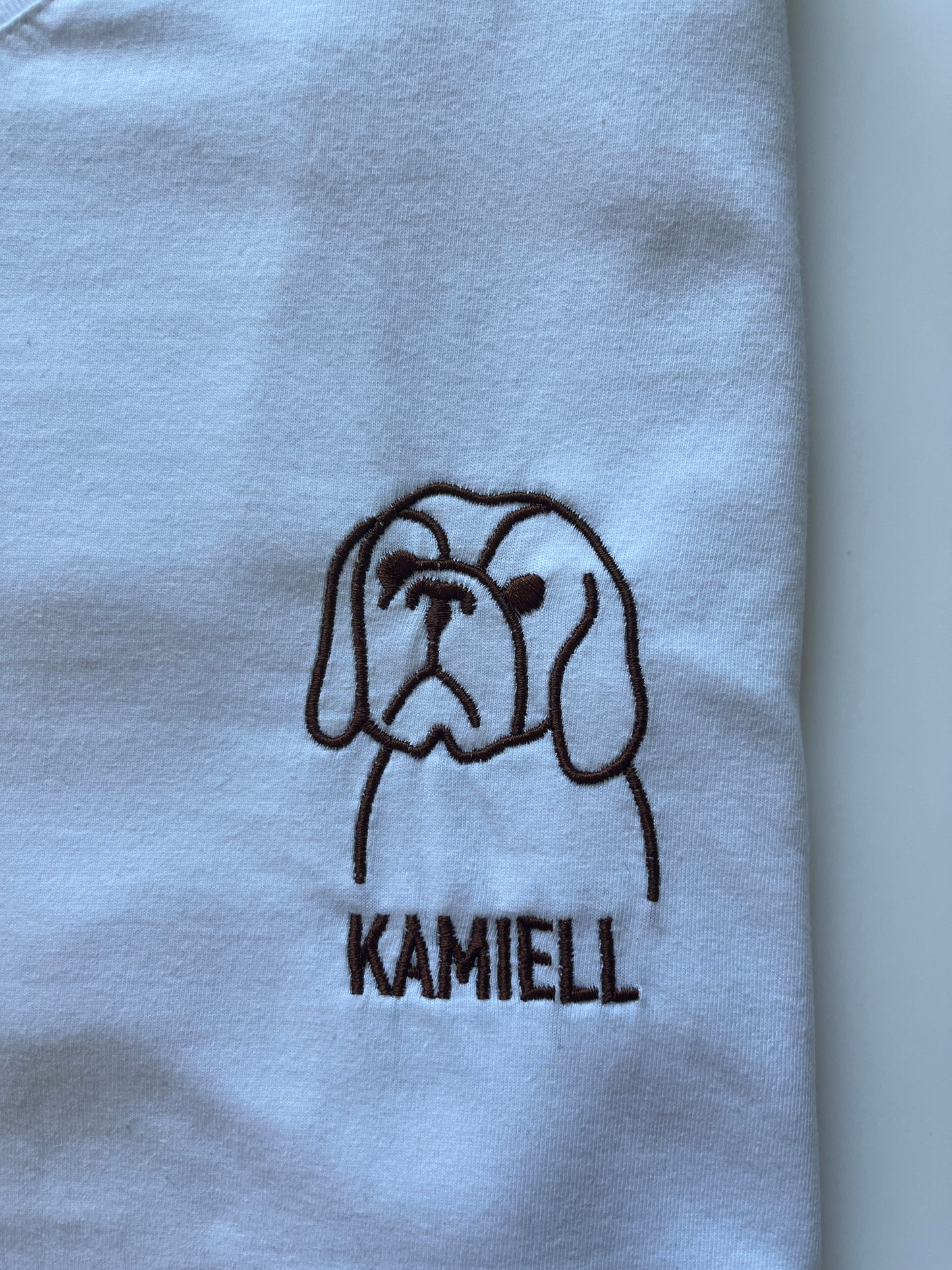 T-shirt met huisdier
