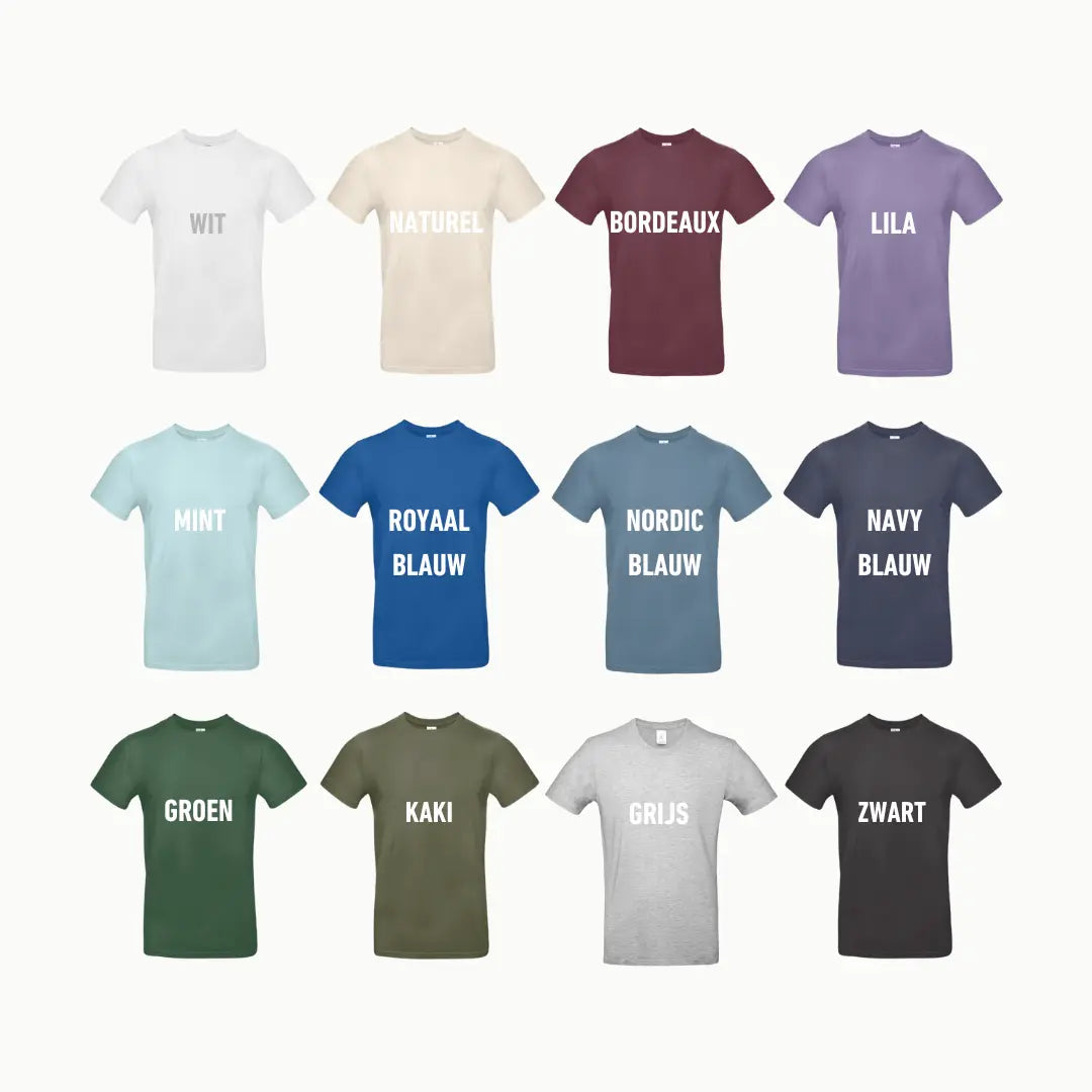Kleuren Gepersonaliseerde T-shirts Tice Nits