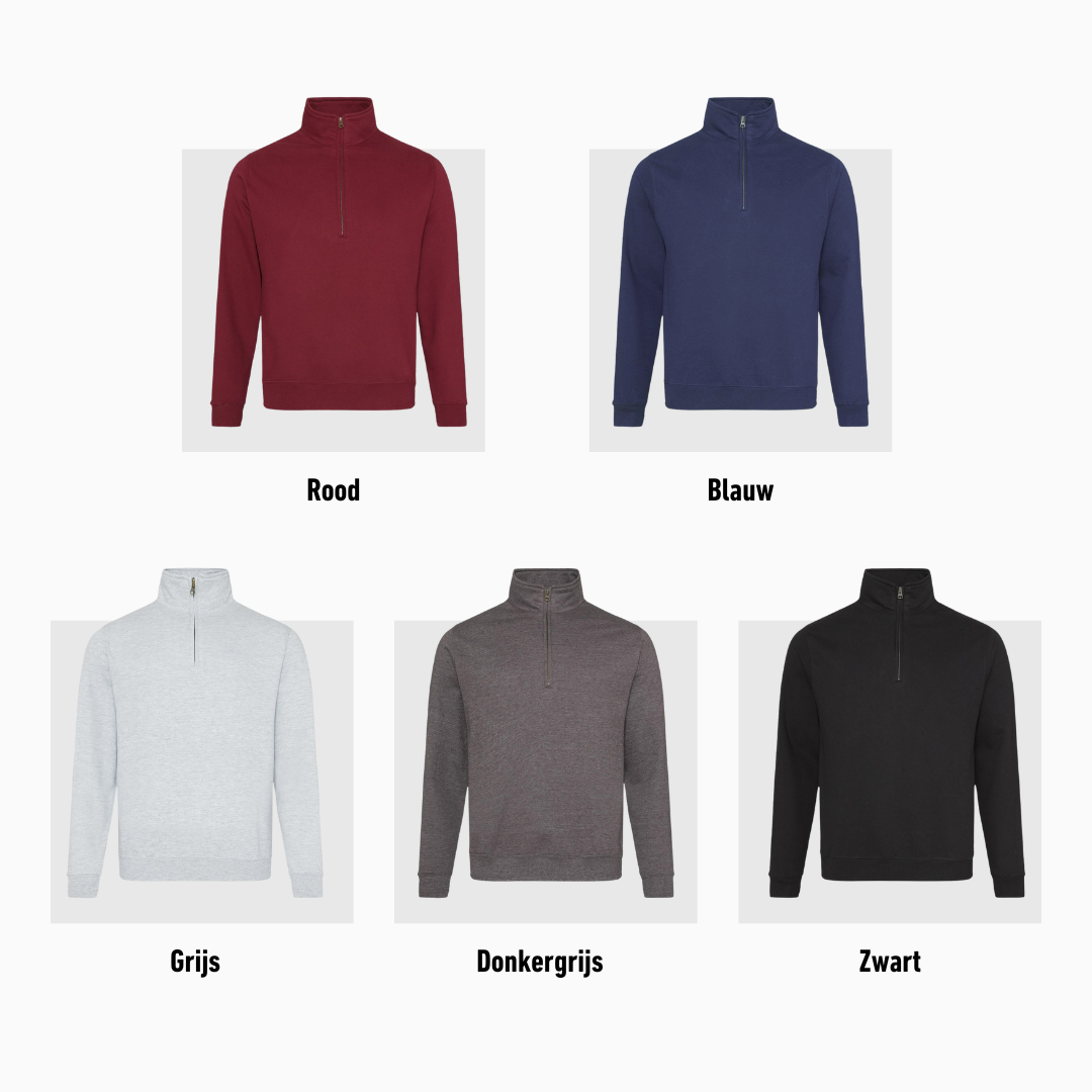 Sweater met rits (voor groepen)