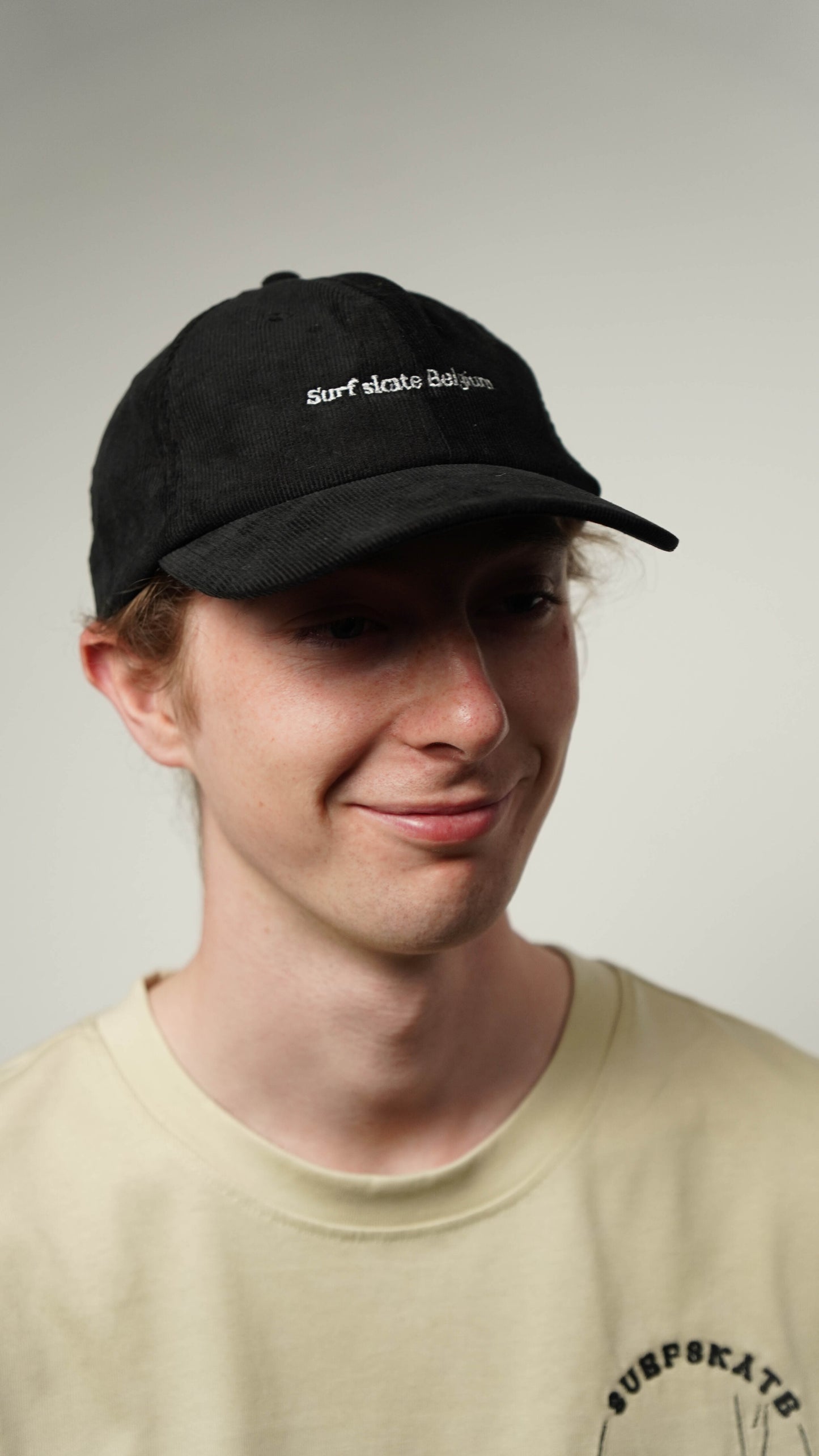 Tshirt met Surfskate Belgium - Klein Logo