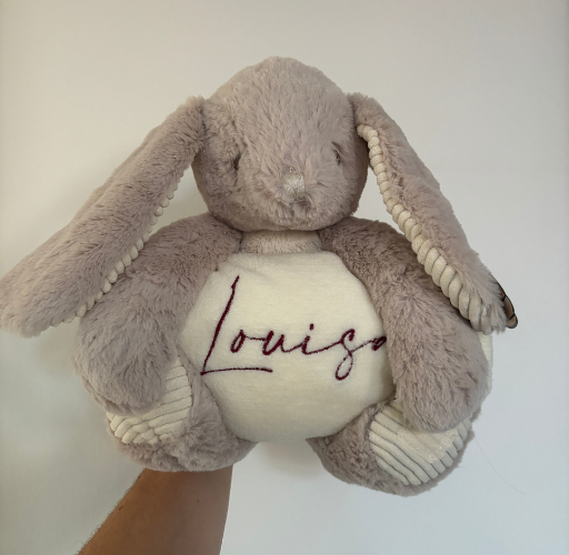 Gepersonaliseerd dekentje met knuffel