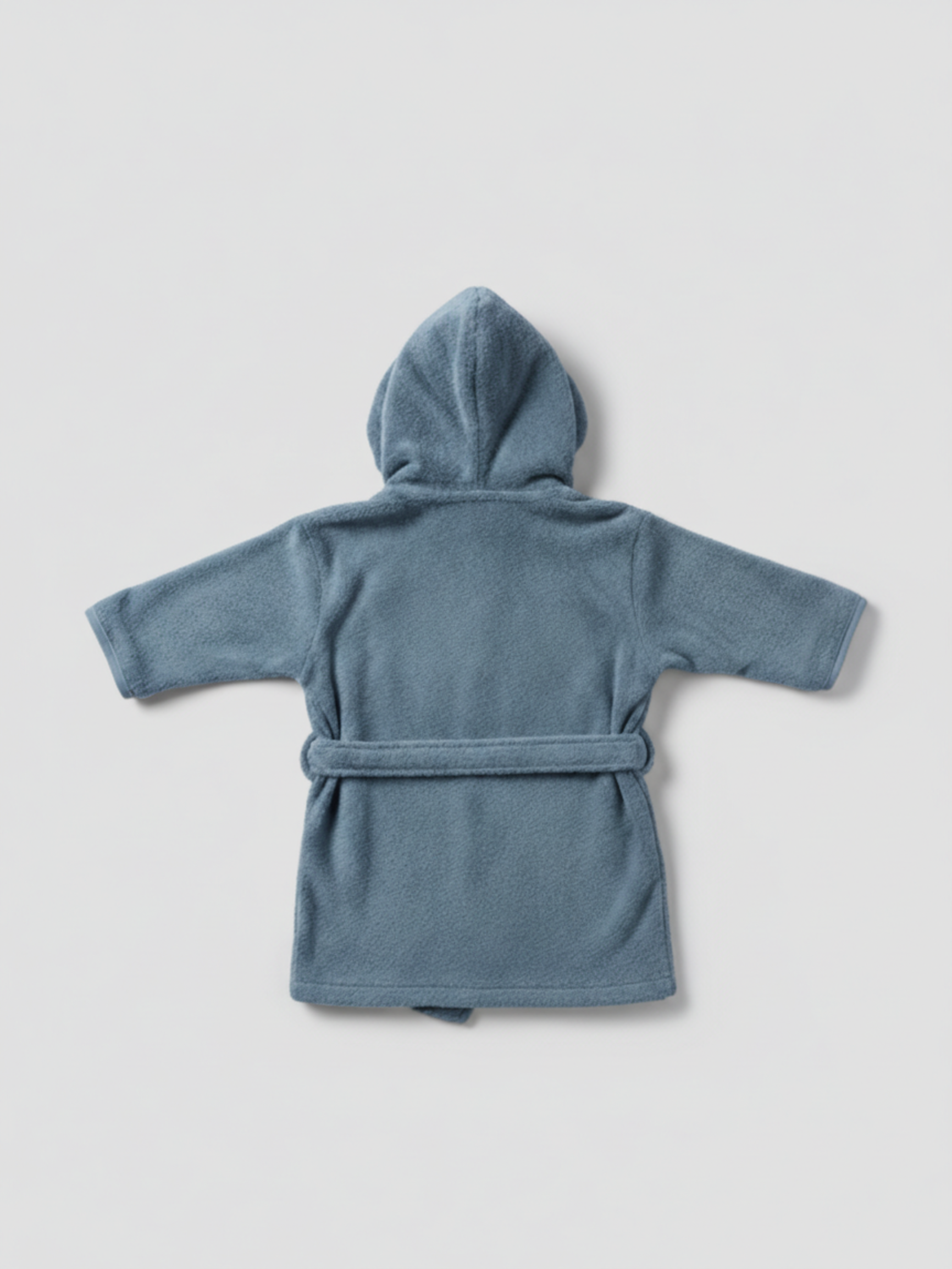 baby badjas blauw personaliseerbaar met naam 