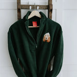 huisdier borduren op een fleece trui