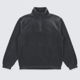 Fleece trui in de kleur Donkergrijs – Tice Nits