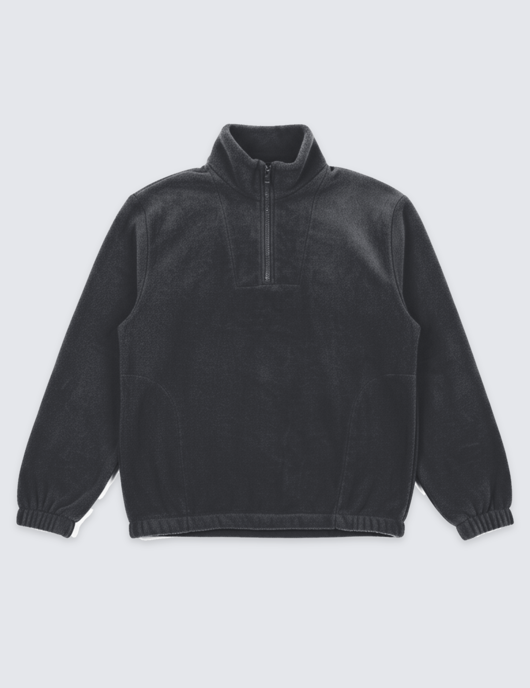 Fleecetrui met lijntekening