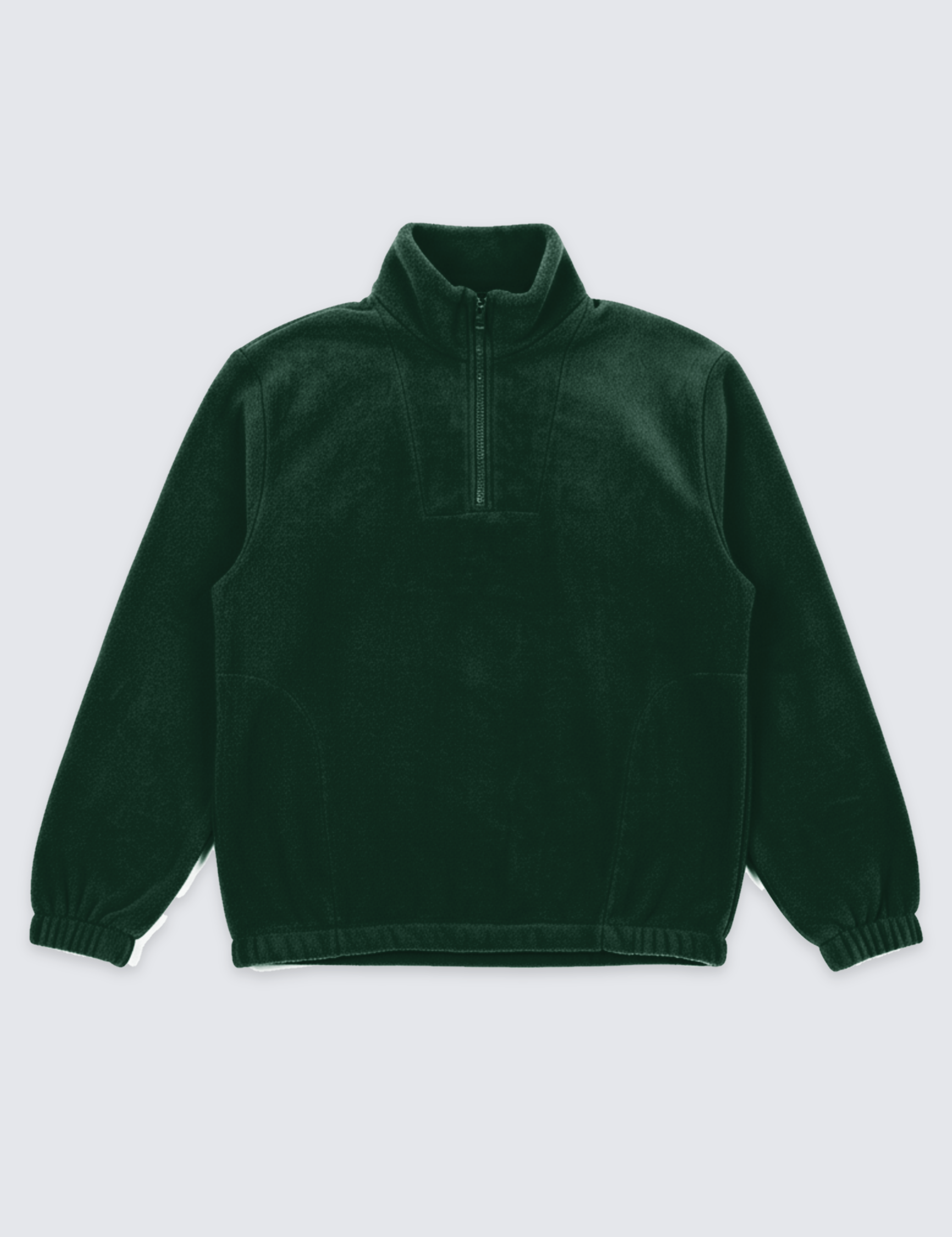 Fleecetrui met lijntekening