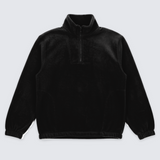 Fleece trui in de kleur Zwart – Tice Nits