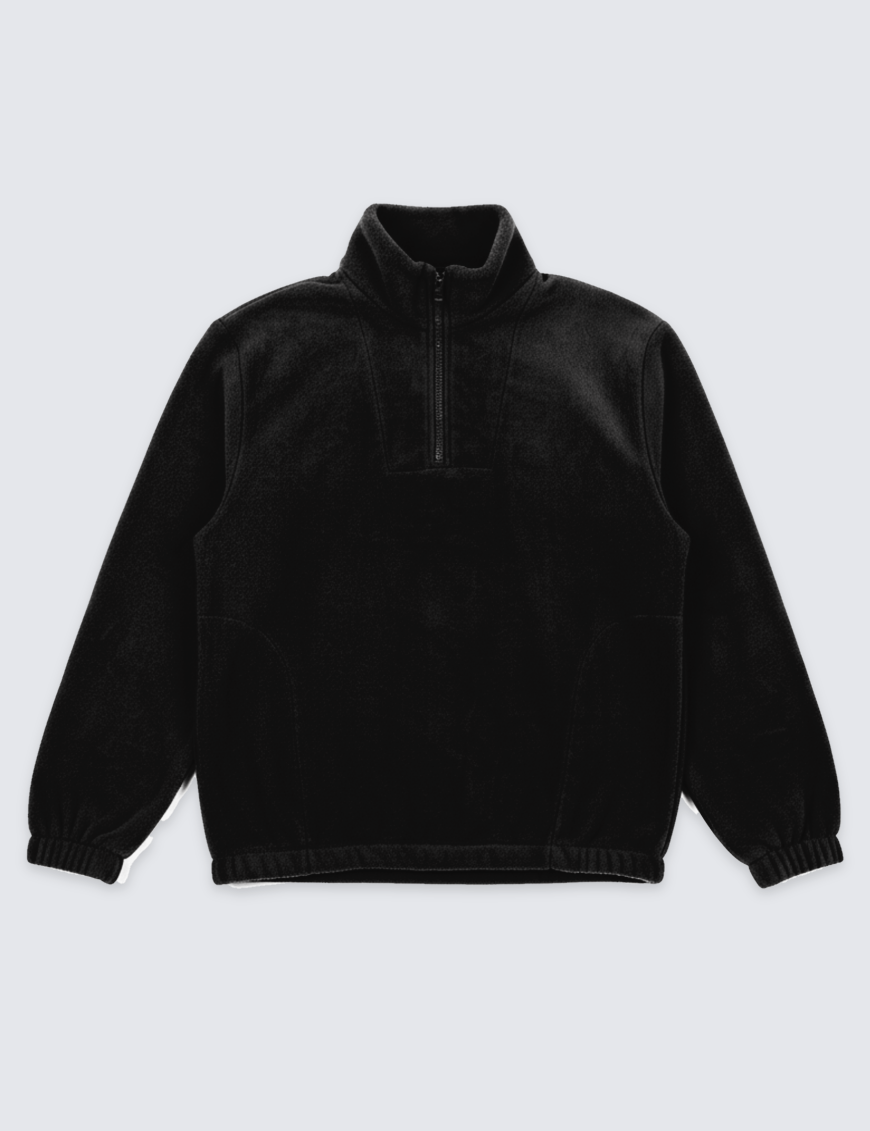 Fleecetrui met lijntekening