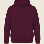 Hoodie in burgundy - Tice Nits