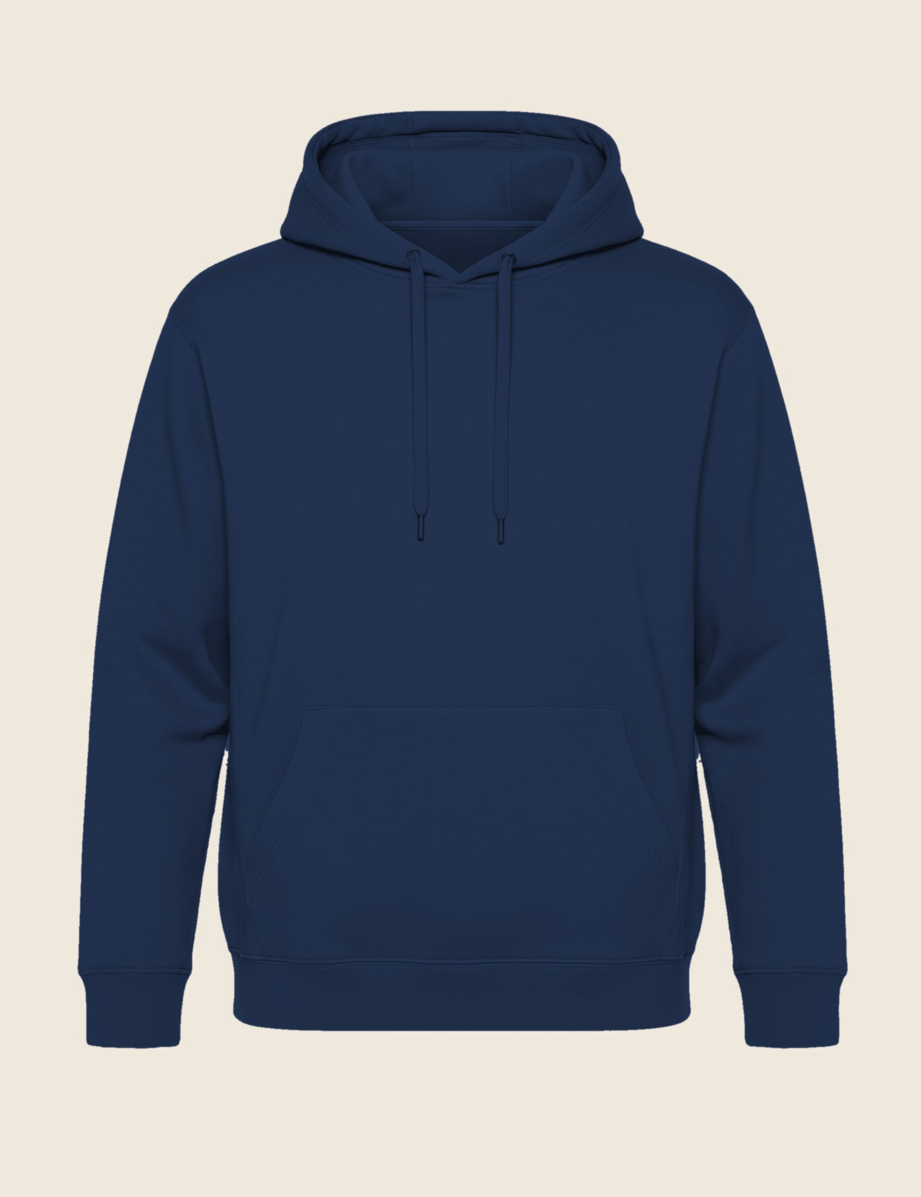 Hoodie in de kleur Navy, geborduurd door Tice Nits