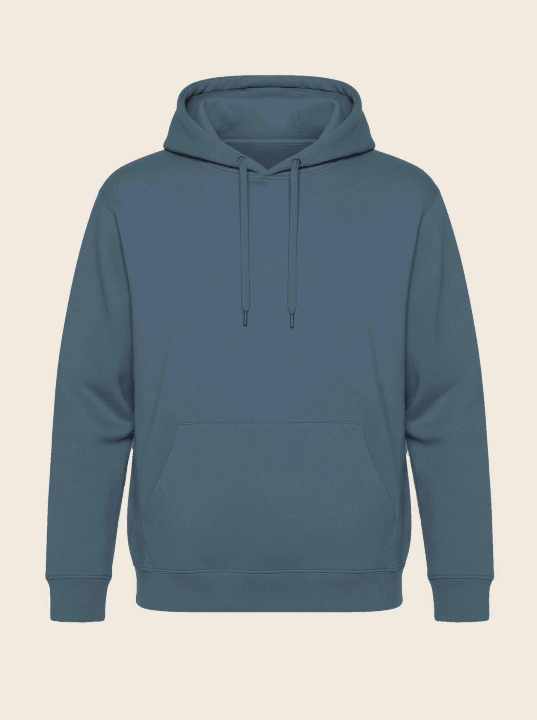Sweater with spicy photo - Nordic blue hoodie