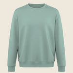 Sweater in de kleur Aqua Groen, geborduurd door Tice Nits