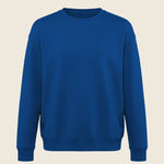 Sweater in de kleur Royaal Blauw, geborduurd door Tice Nits