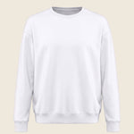 Sweater in de kleur Wit, geborduurd door Tice Nits
