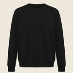 Sweater in de kleur Zwart, geborduurd door Tice Nits