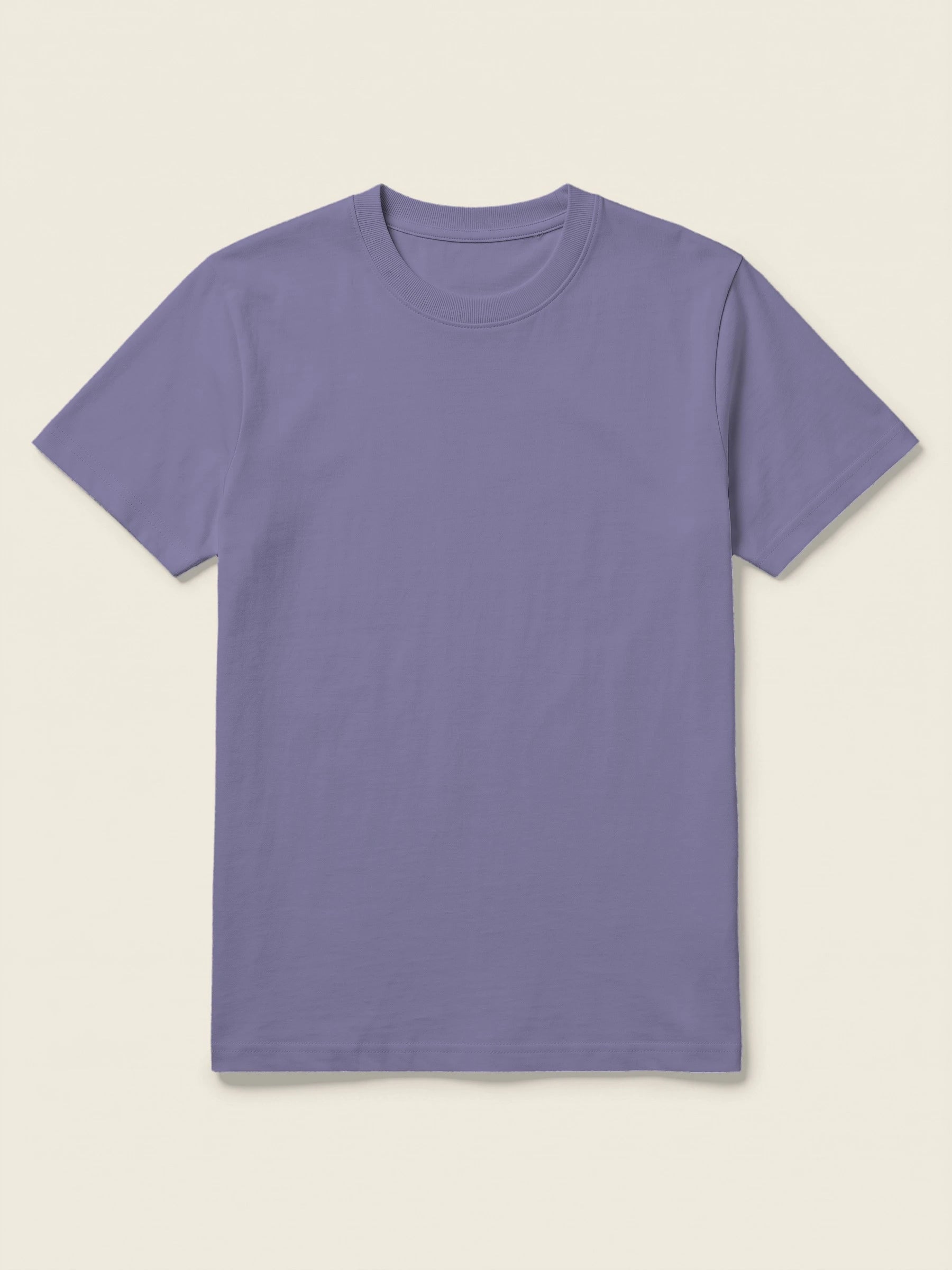 T-shirt in de kleur Lila, te personaliseren met borduring door Tice Nits