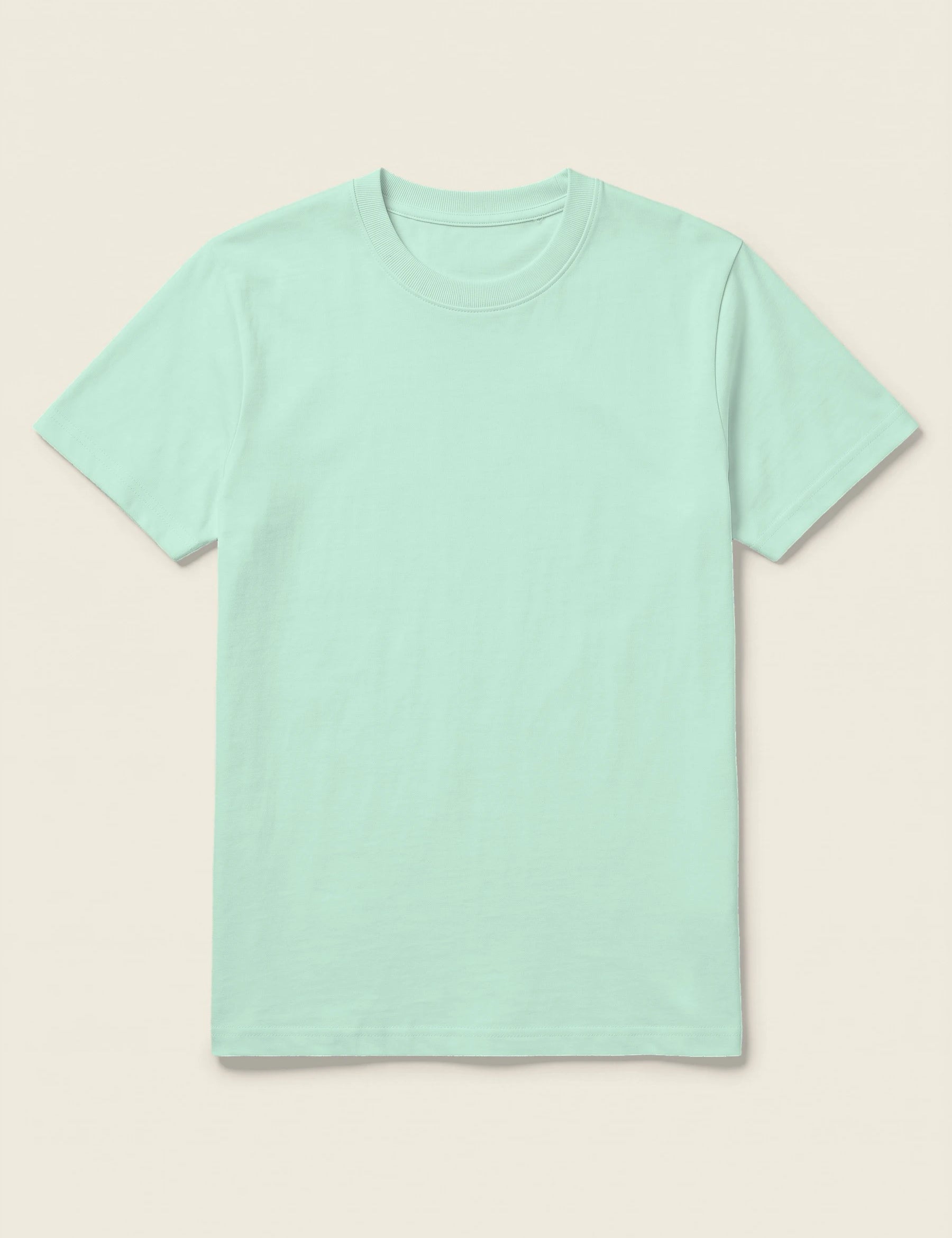 T-shirt in de kleur Mint, te personaliseren met borduring door Tice Nits