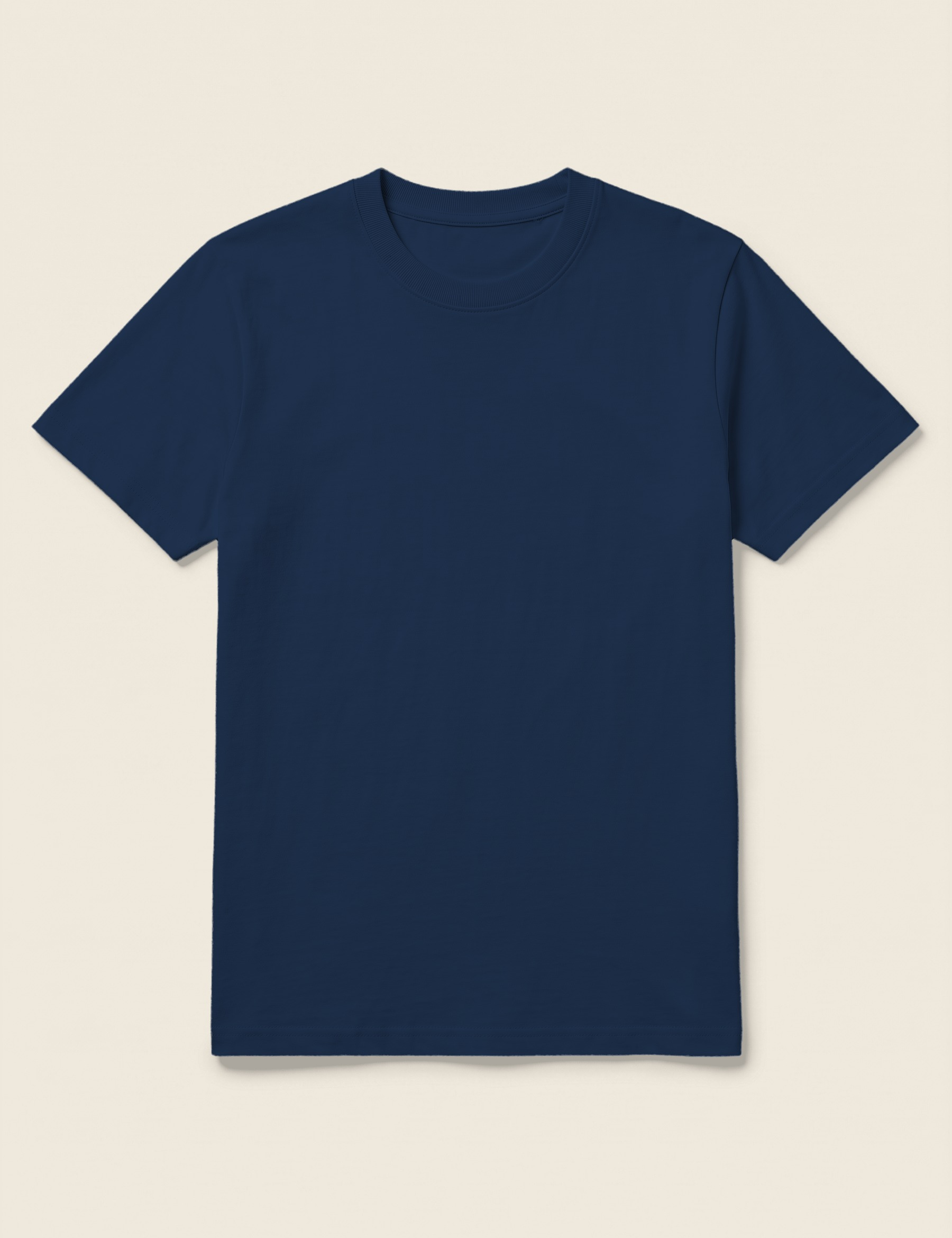 T-shirt in de kleur Navy, te personaliseren met borduring door Tice Nits