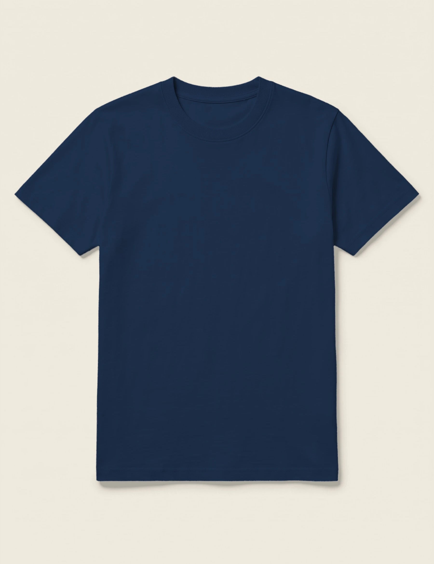 T-shirt in de kleur Navy, te personaliseren met borduring door Tice Nits