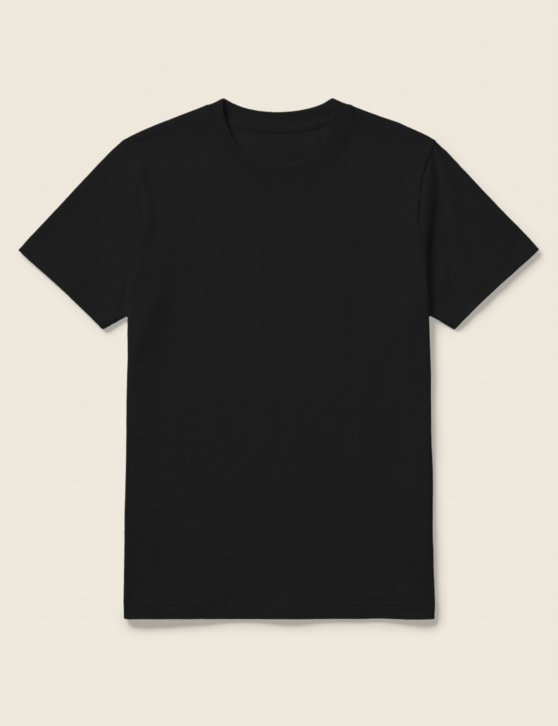 T-shirt in de kleur Zwart, te personaliseren met borduring door Tice Nits