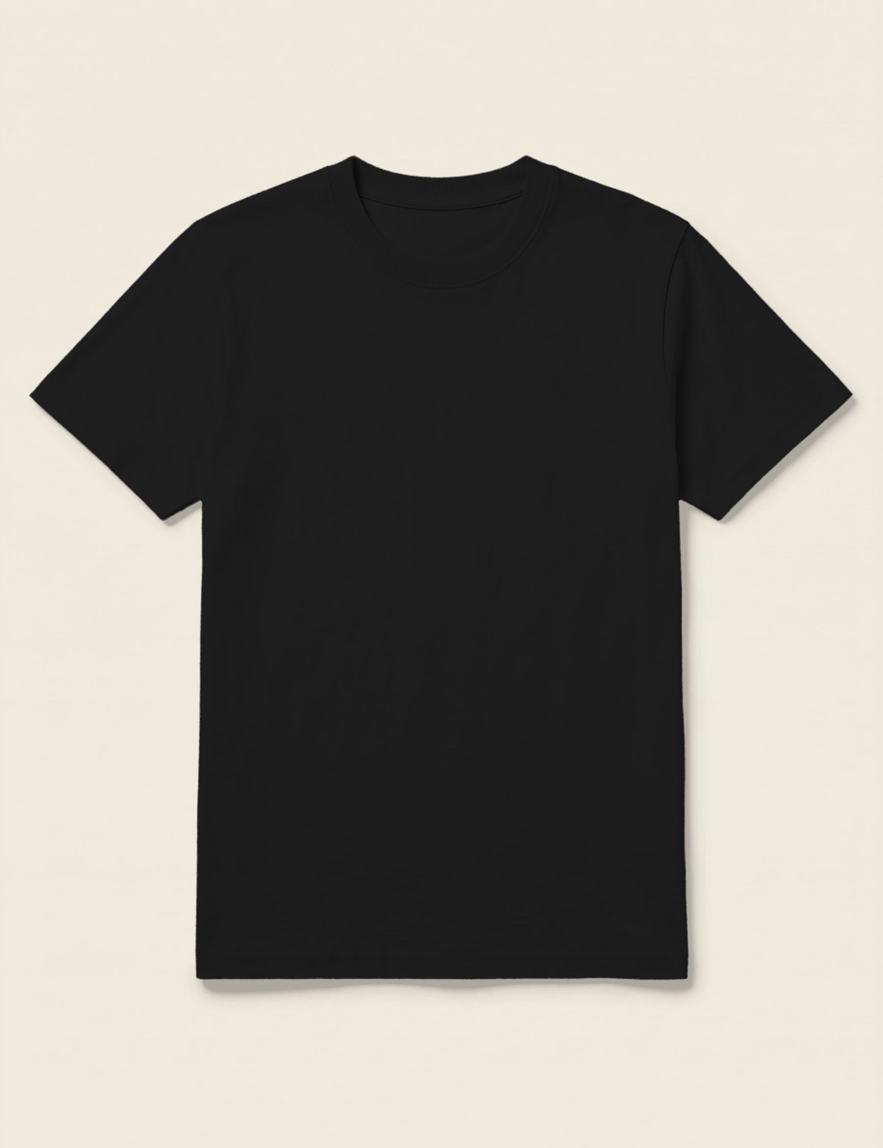 T-shirt in de kleur Zwart, te personaliseren met borduring door Tice Nits