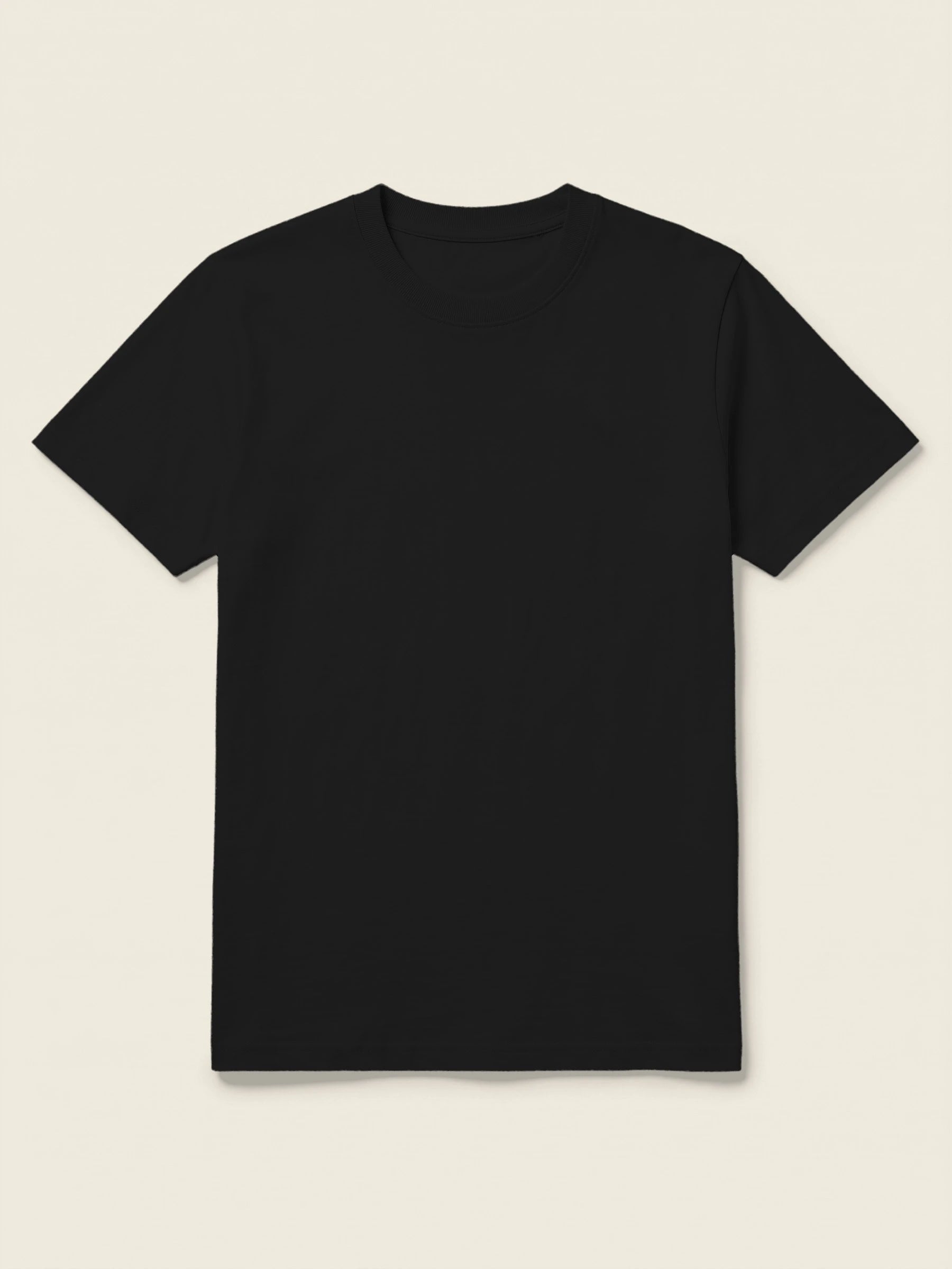 T-shirt in de kleur Zwart, te personaliseren met borduring door Tice Nits