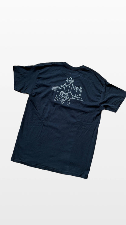 T-shirt met lijntekening (groot)