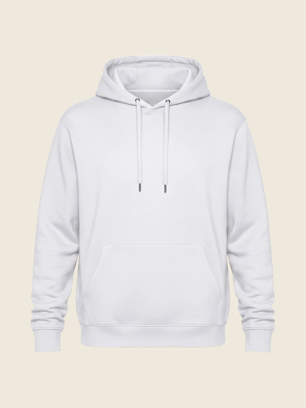 Hoodie met ingekleurde foto, in de kleur Wit