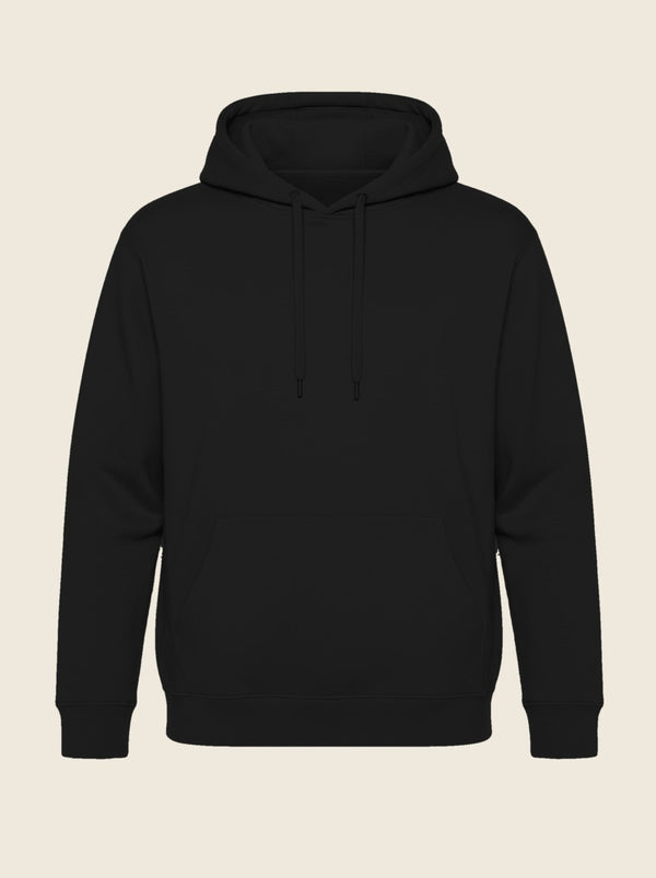 Hoodie met logo, in de kleur Zwart