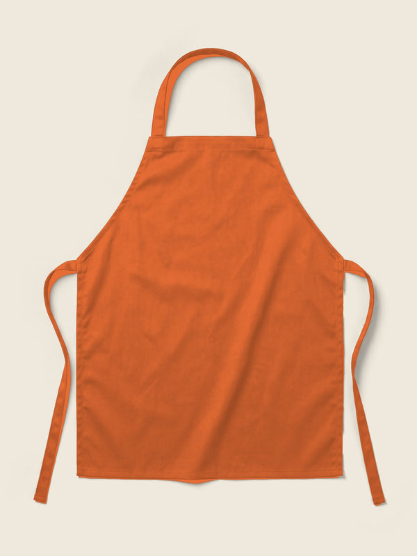 Kinderschort met huisdier, in de kleur Oranje