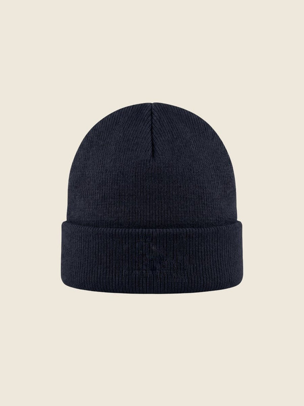 Bonnet avec animal de compagnie, dans la couleur Marine