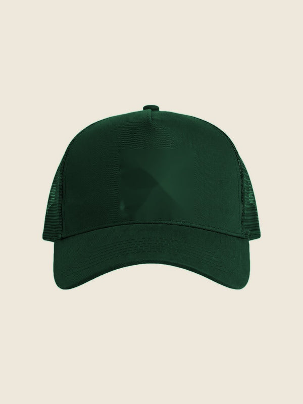 Casquette trucker avec animal de compagnie, dans la couleur Groen (forest)