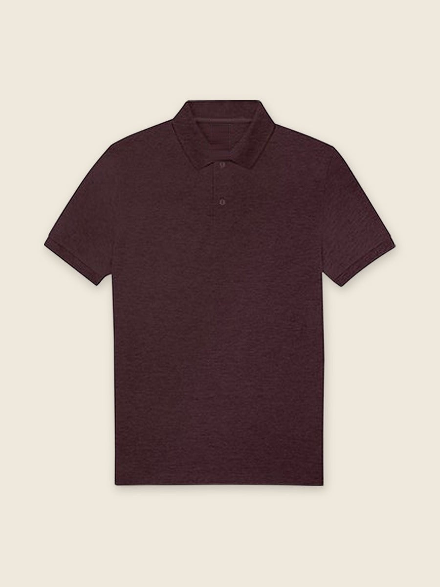 Polo in de kleur Bordeaux